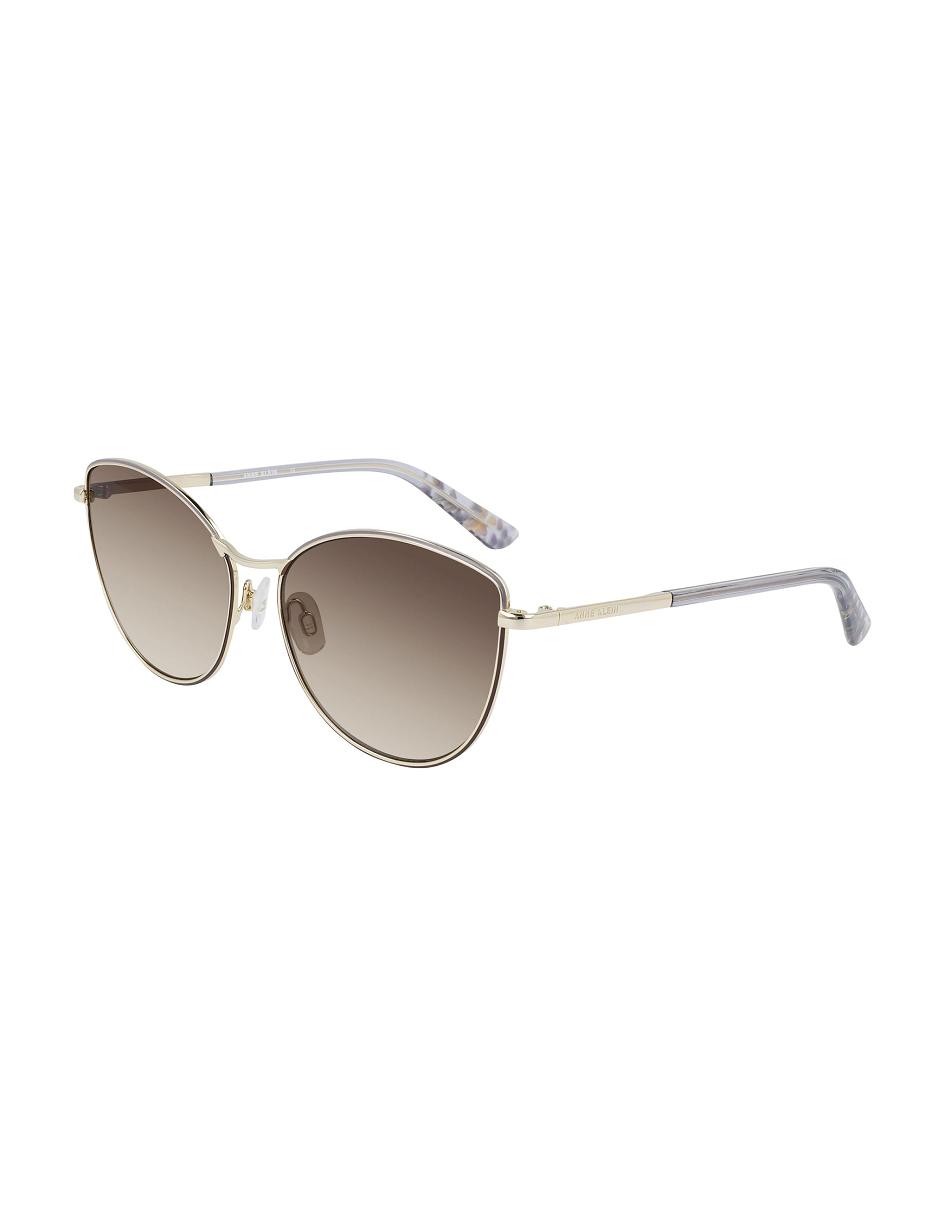 énorme Anne Klein Metal Cat-eye Sunglasses   | MSO-2639443